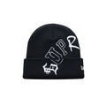 Supreme New Era® Arc Beanie – Black