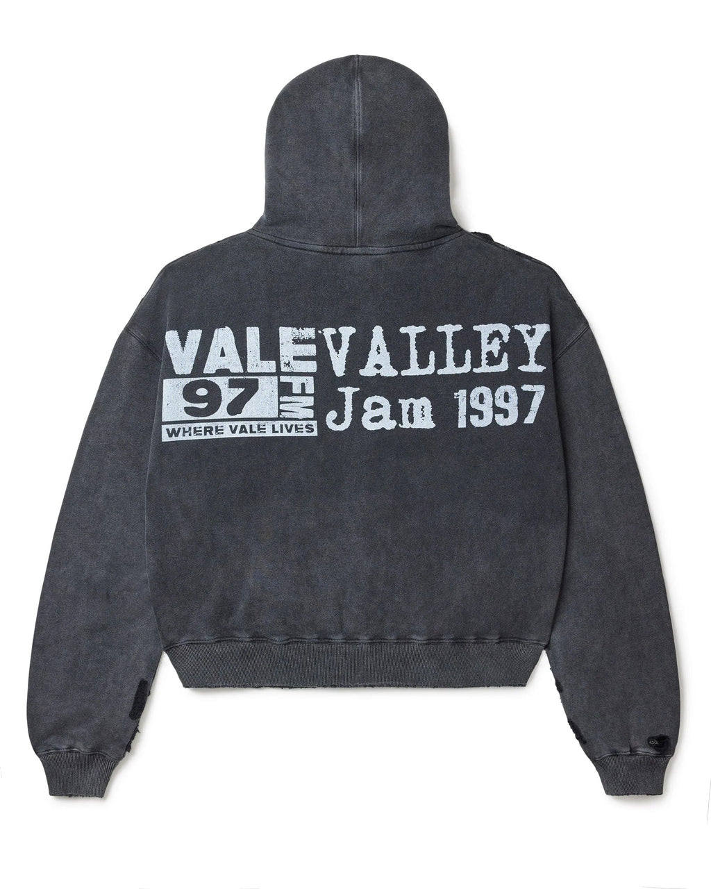 Vale Forever Big Chain Hoodie – Black