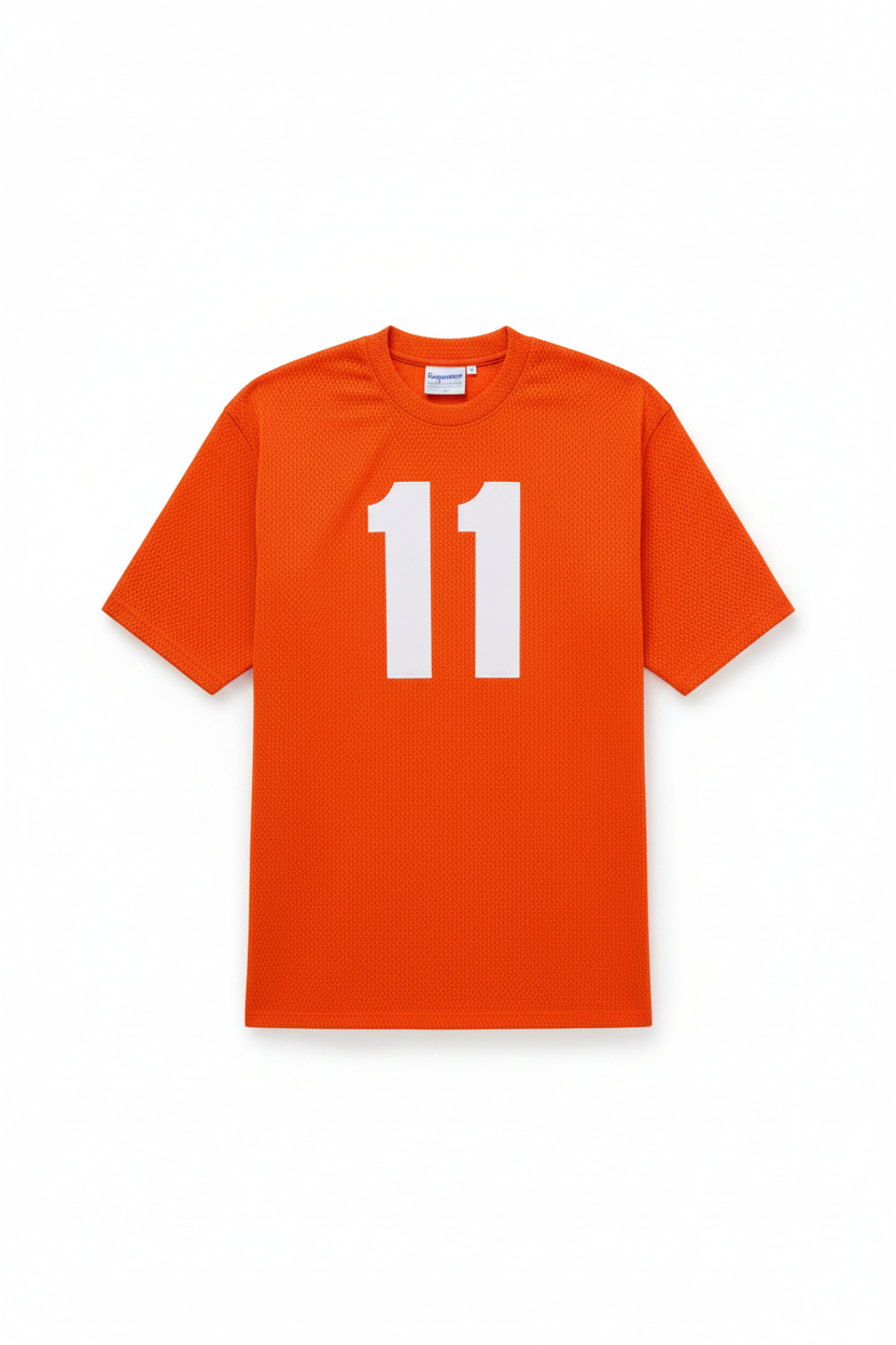 Supreme Milan Shop S Logo Baseball Henley – Orange