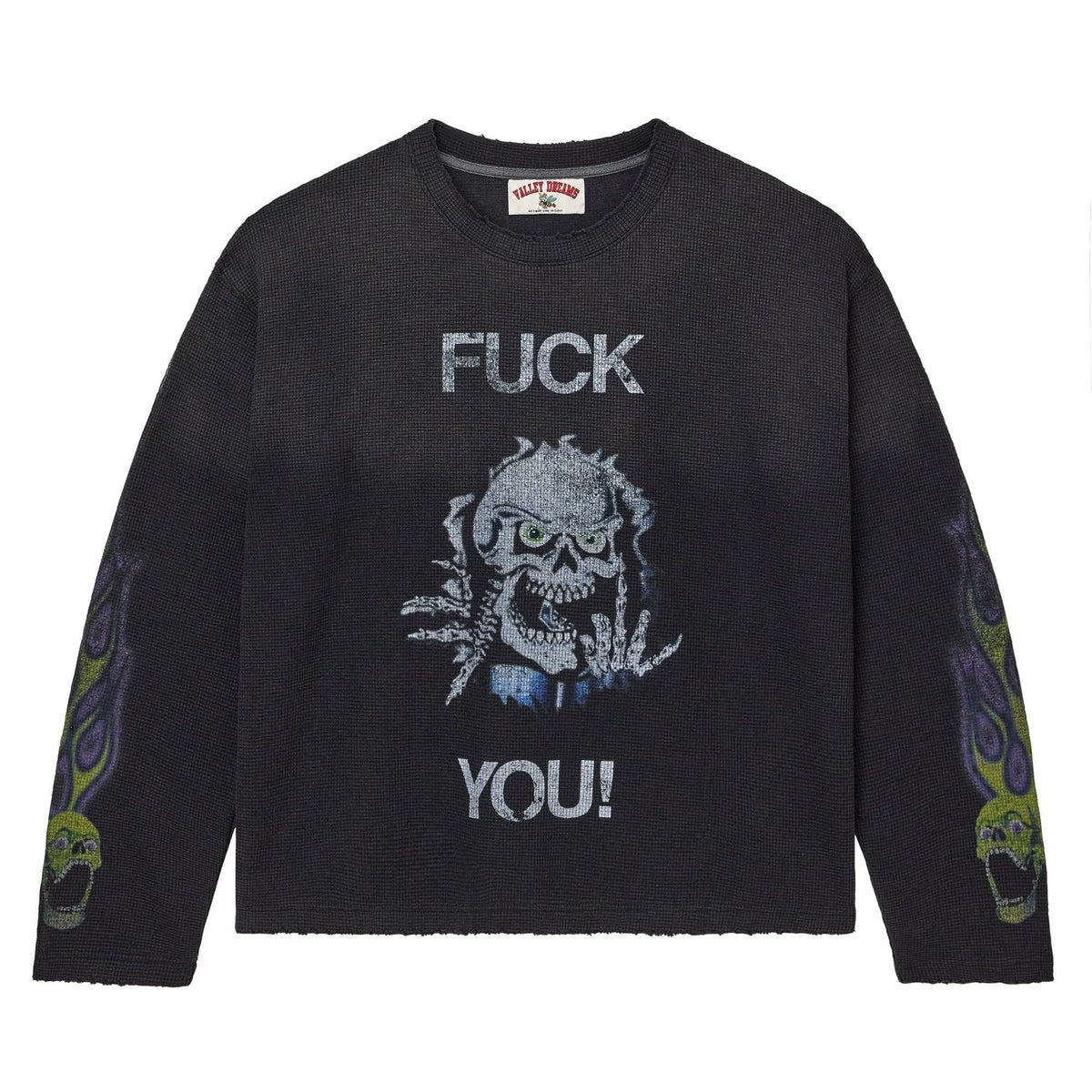 Vale Forever F#CK You Thermal L/S Tee Black