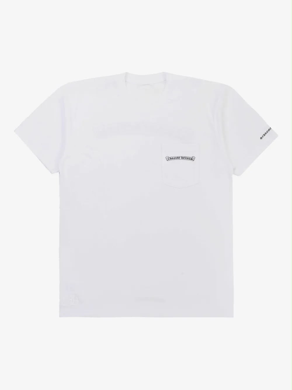 Chrome Hearts Scroll Logo T-Shirt White