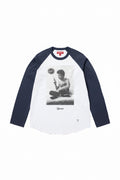 Supreme x Larry Clark Sequin Raglan L/S Top – Navy