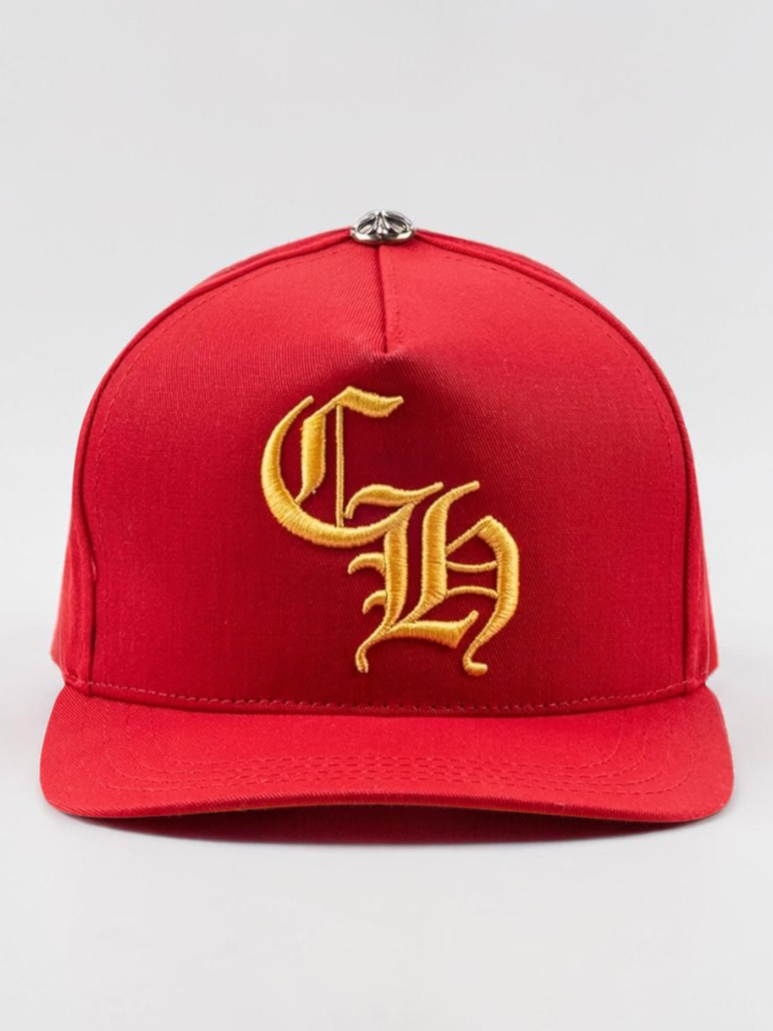 CHROME HEARTS HAT RED-YELLOW