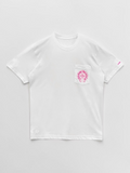 CHROME HEARTS T-SHIRT LOGO PINK