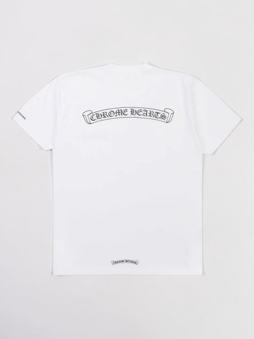 CHROME HEARTS T-SHIRT WHITE LOGO