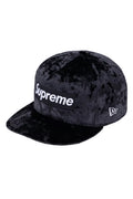 Crushed Velvet Box Logo New Era Navy - fronte