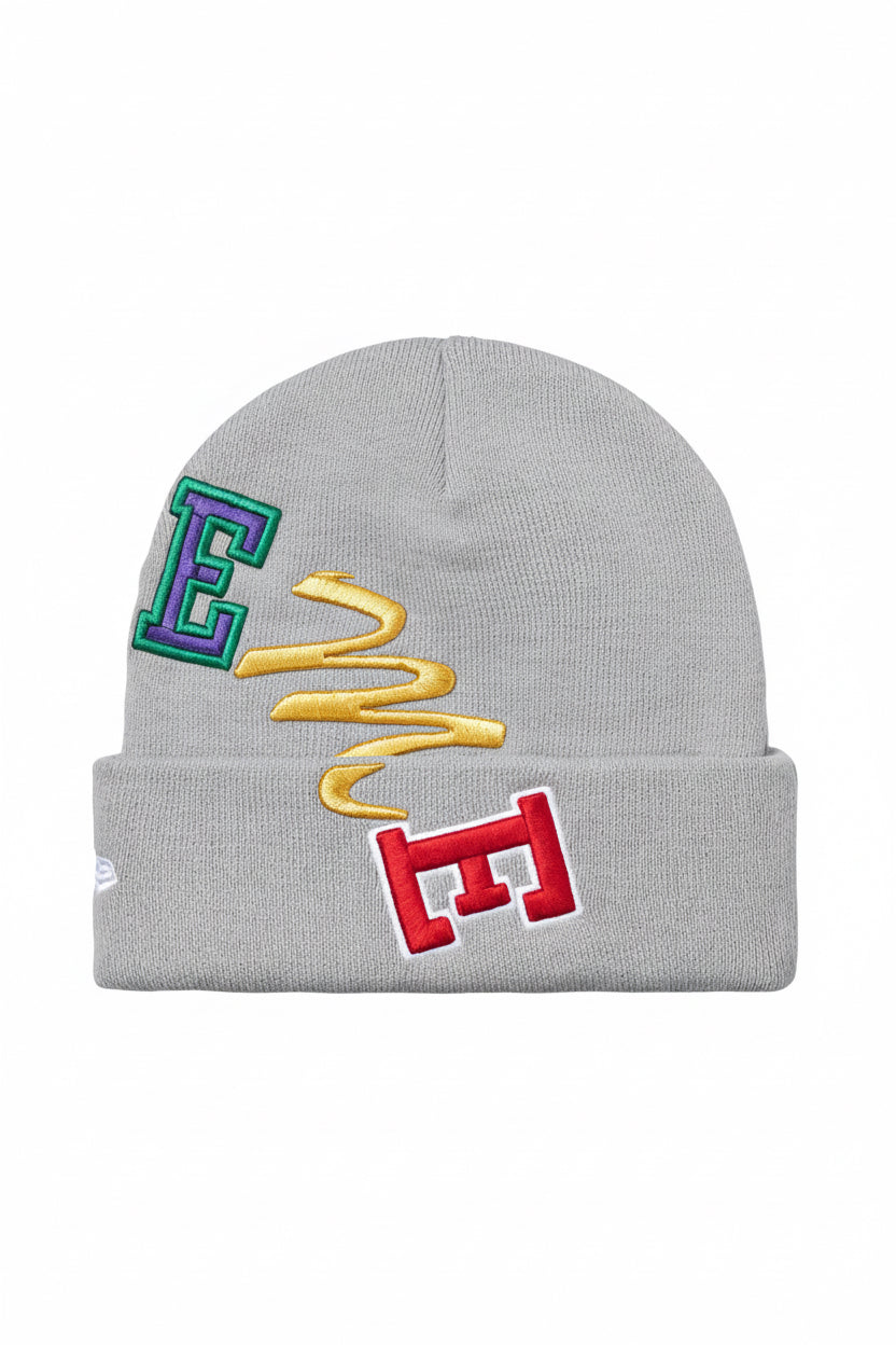 Supreme New Era®️ Arc Beanie – Grey