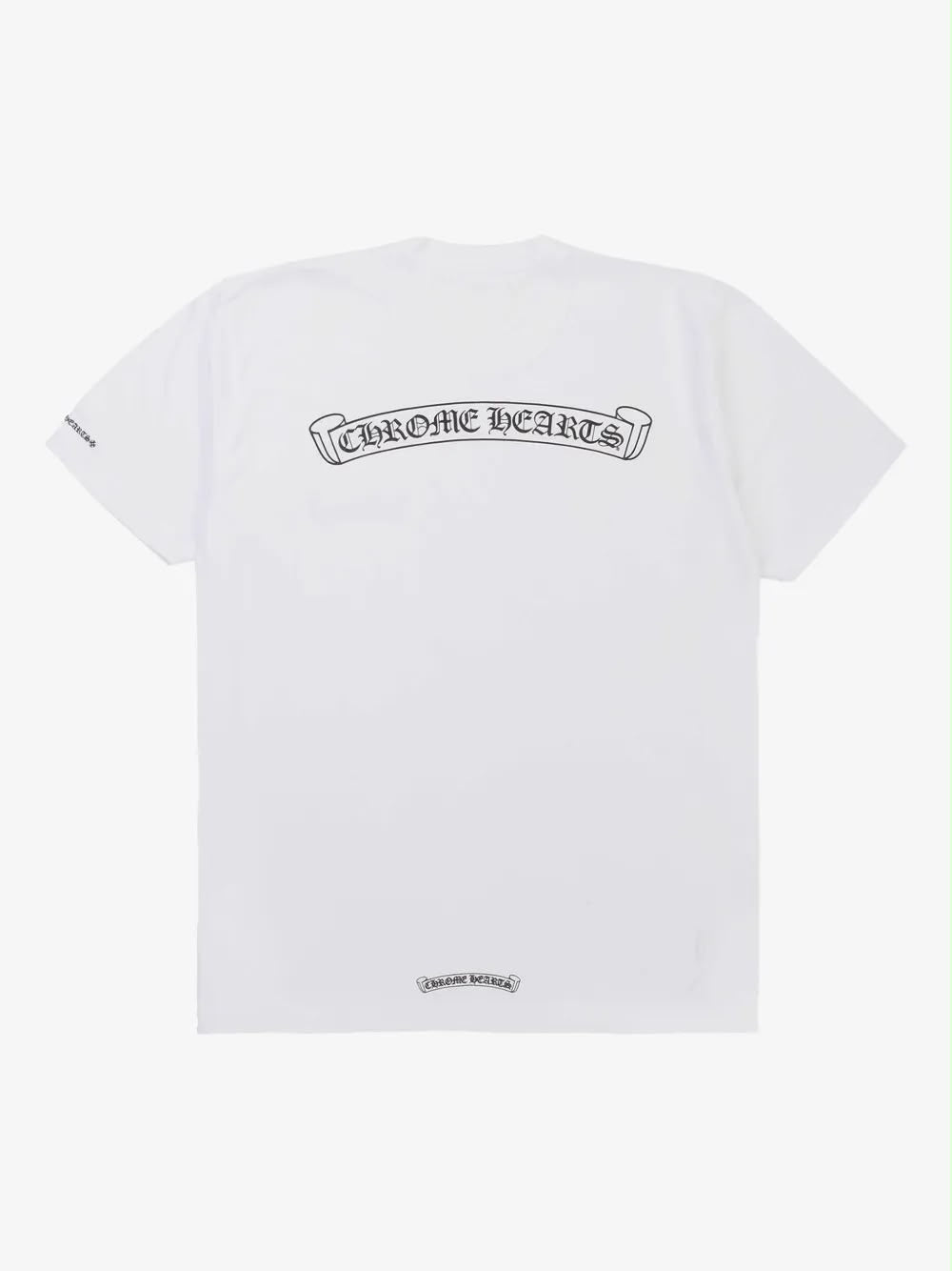 Chrome Hearts Scroll Logo T-Shirt White