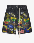 Passport Jorts Black fronte