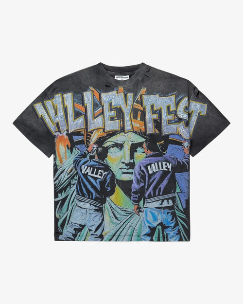 Bling Graffiti Tee Black