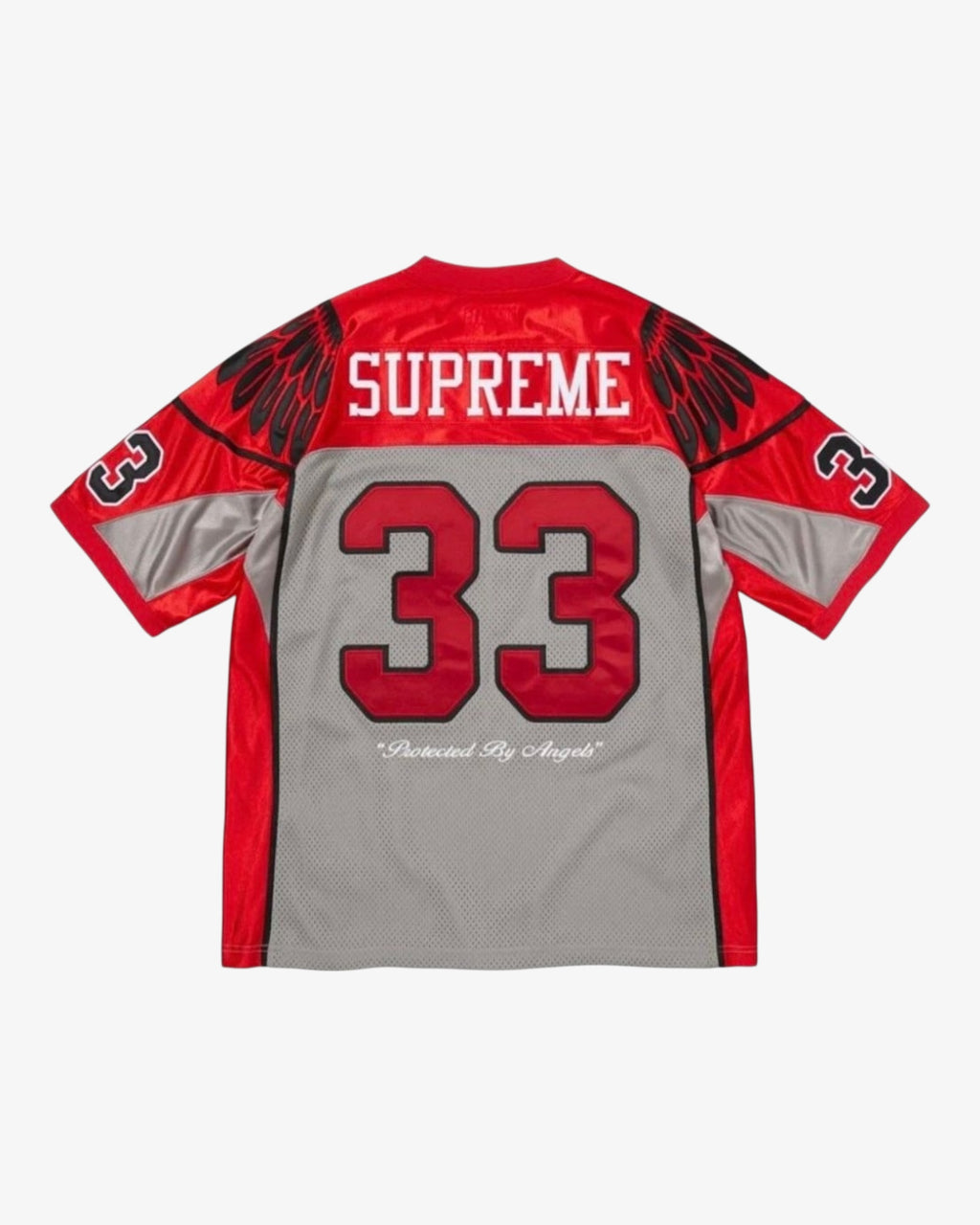 Wings Football Jersey Red retro