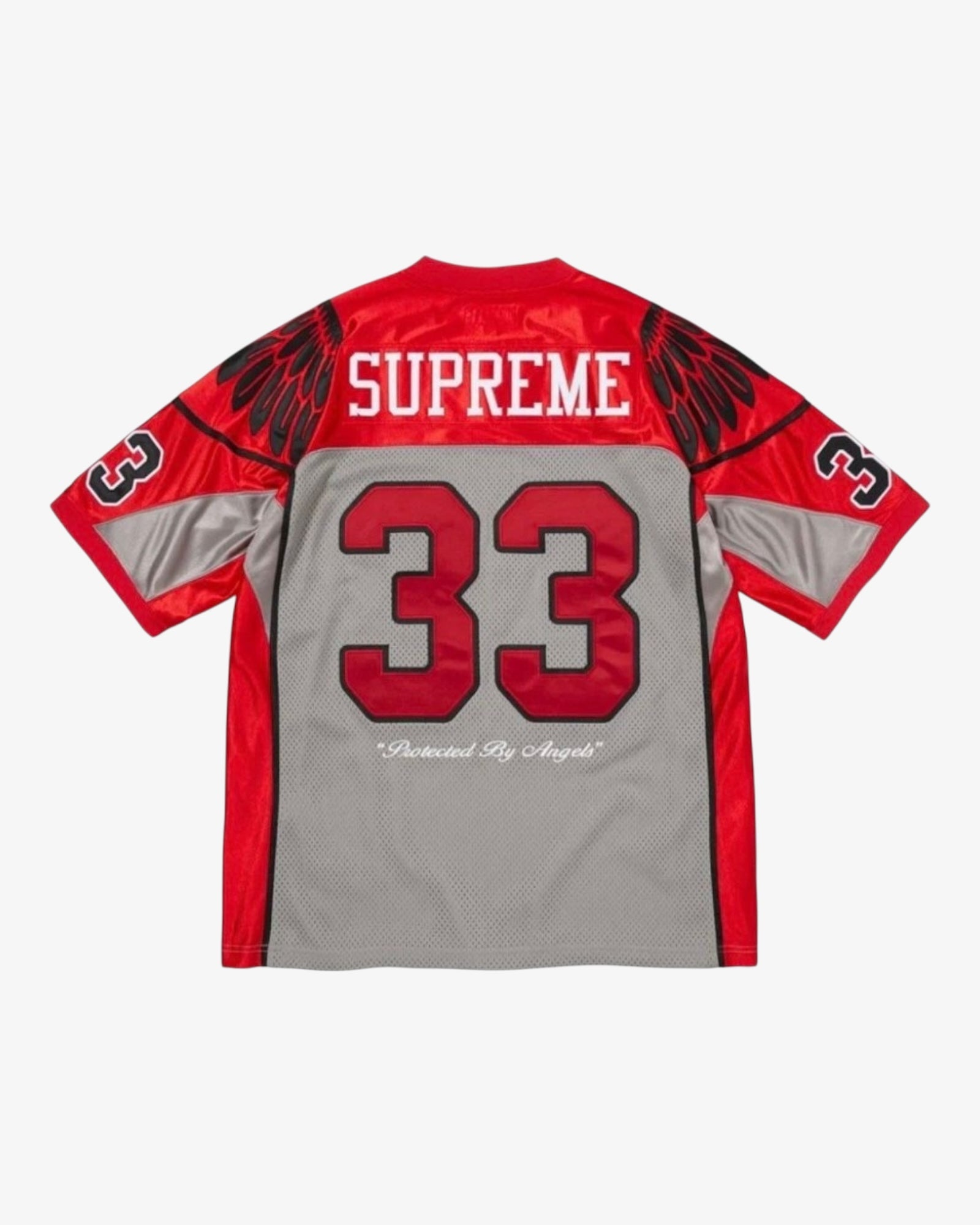 Wings Football Jersey Red retro