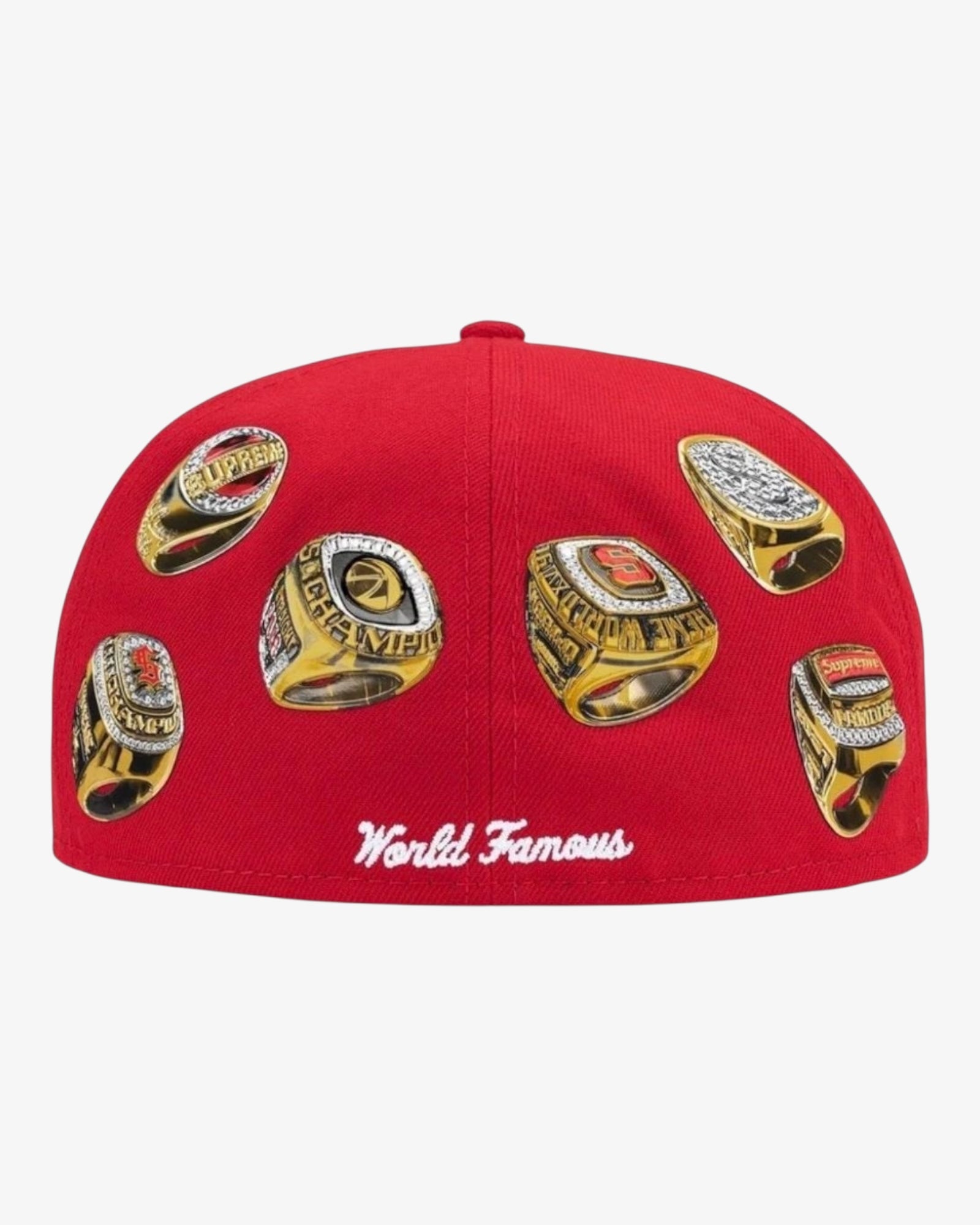 Rings Box Logo New Era Red dettaglio