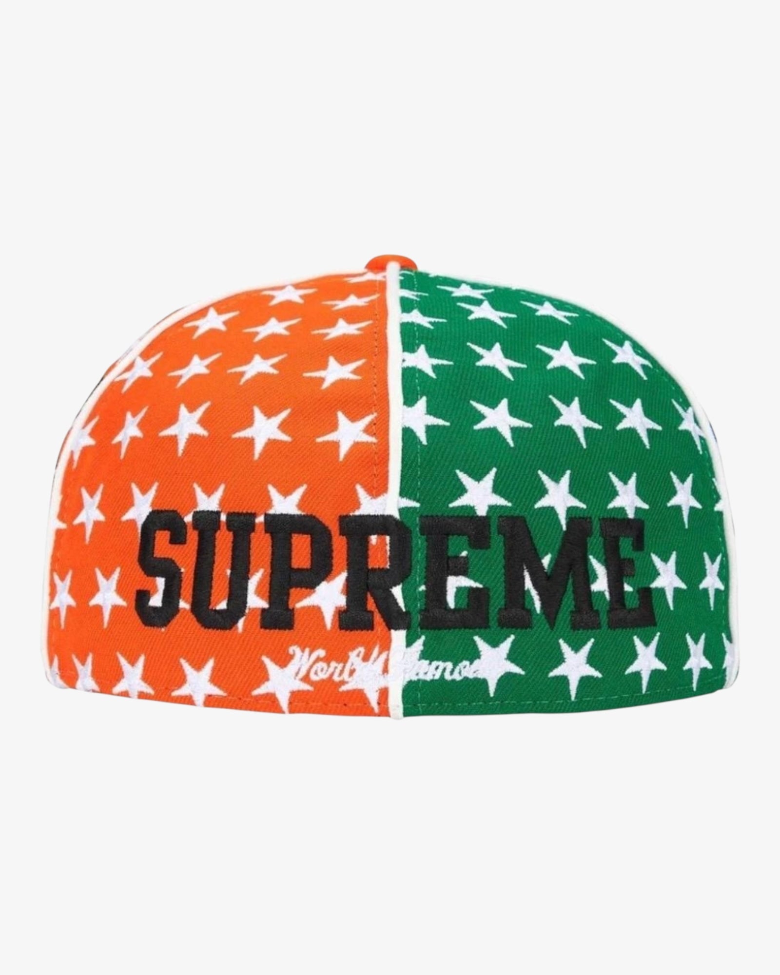 Supreme Mitchell & Ness Teams New Era Orange dettaglio
