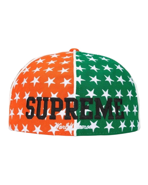 Supreme Mitchell & Ness Teams New Era Orange dettaglio