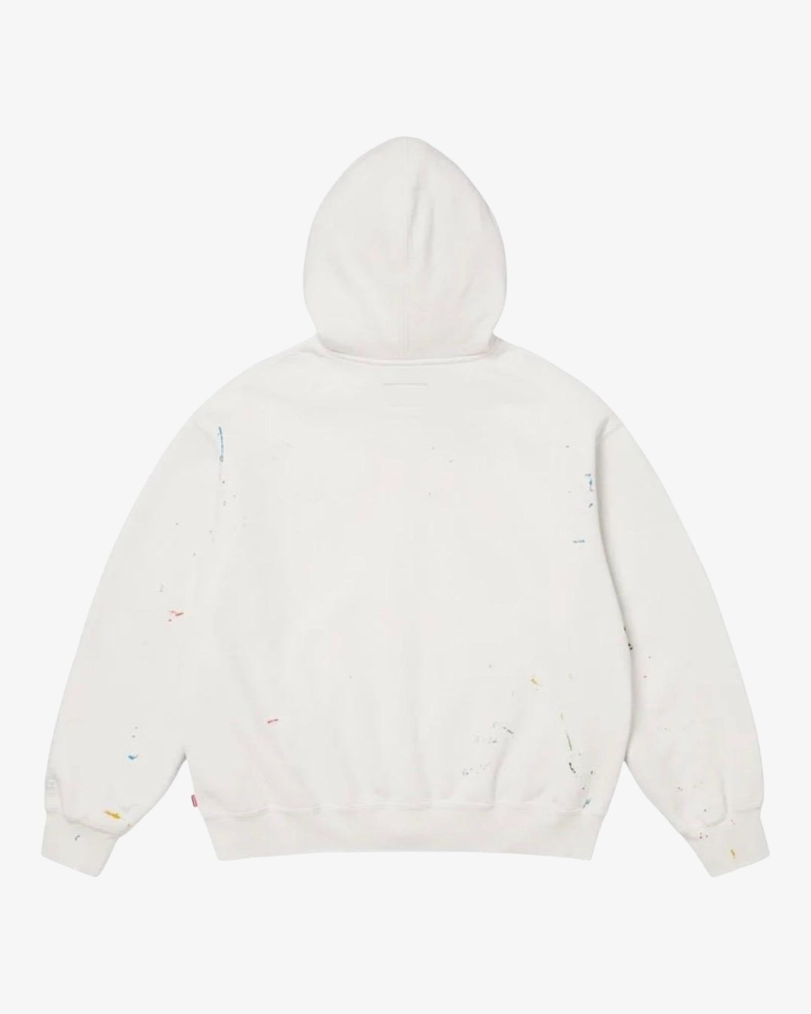 Supreme MM6 Box Logo Zip-up Hoodie White retro
