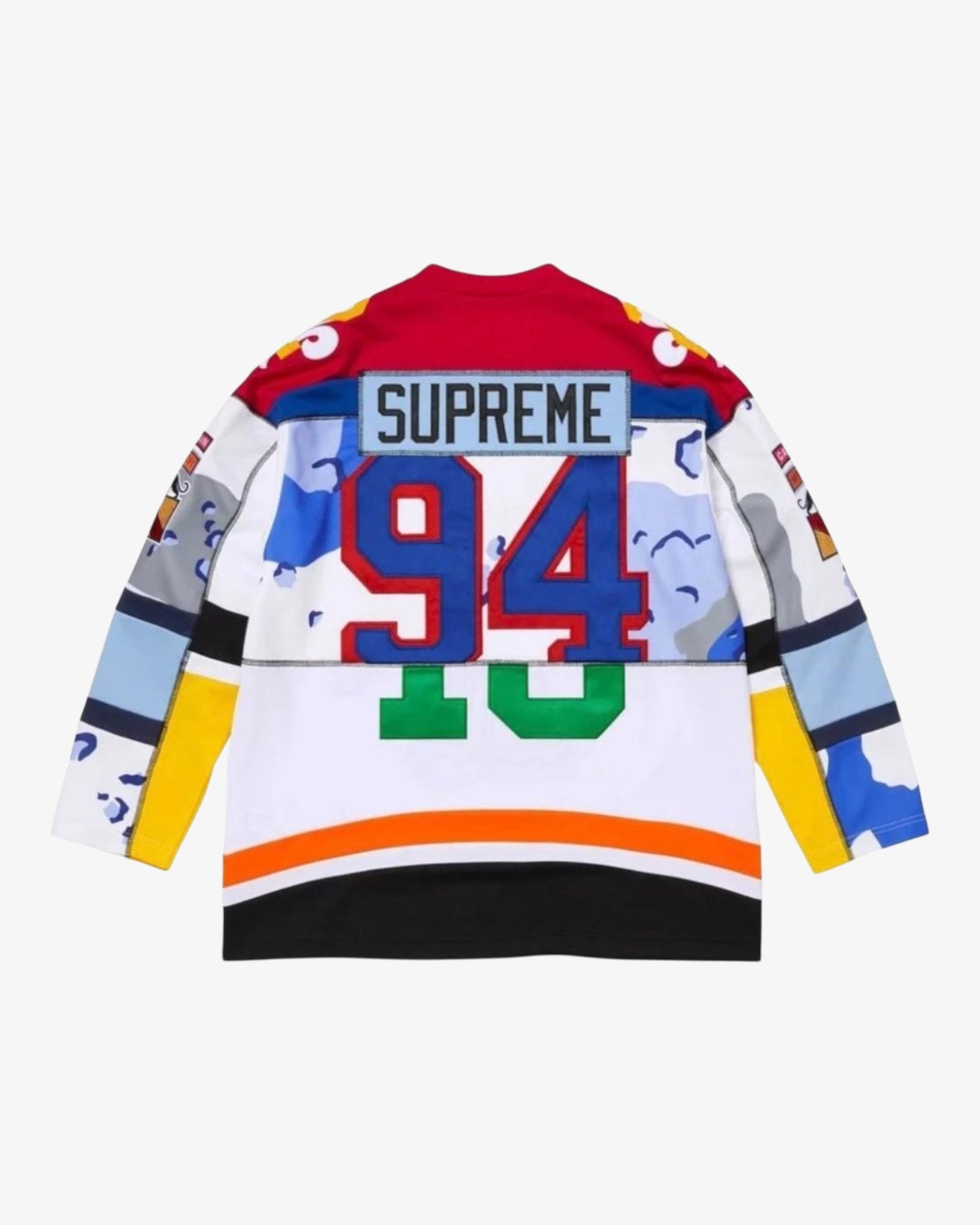 Paneled Hockey Jersey White