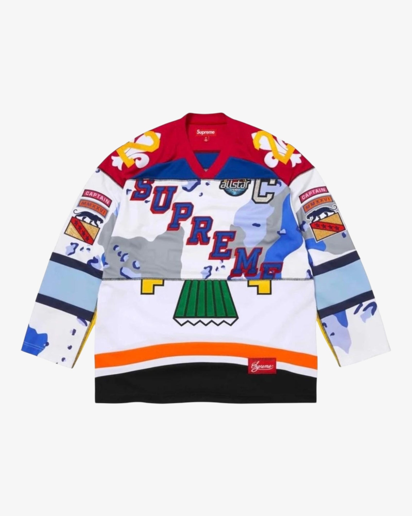 Paneled Hockey Jersey White