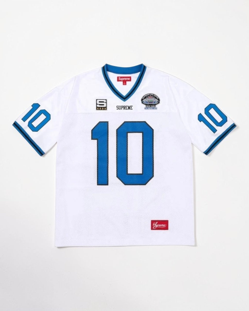SUPREME JERSEY WHITE