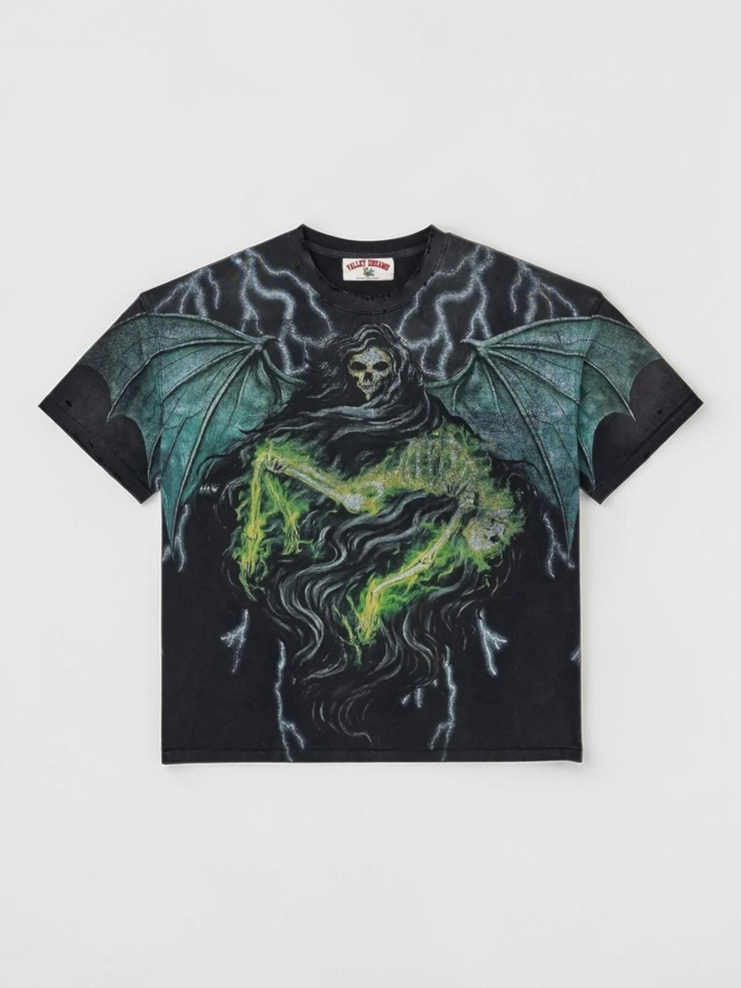 VALE LIVES T-SHIRT NERO