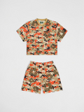 DENIM TEARS COORDINATO CAMO ORANGE