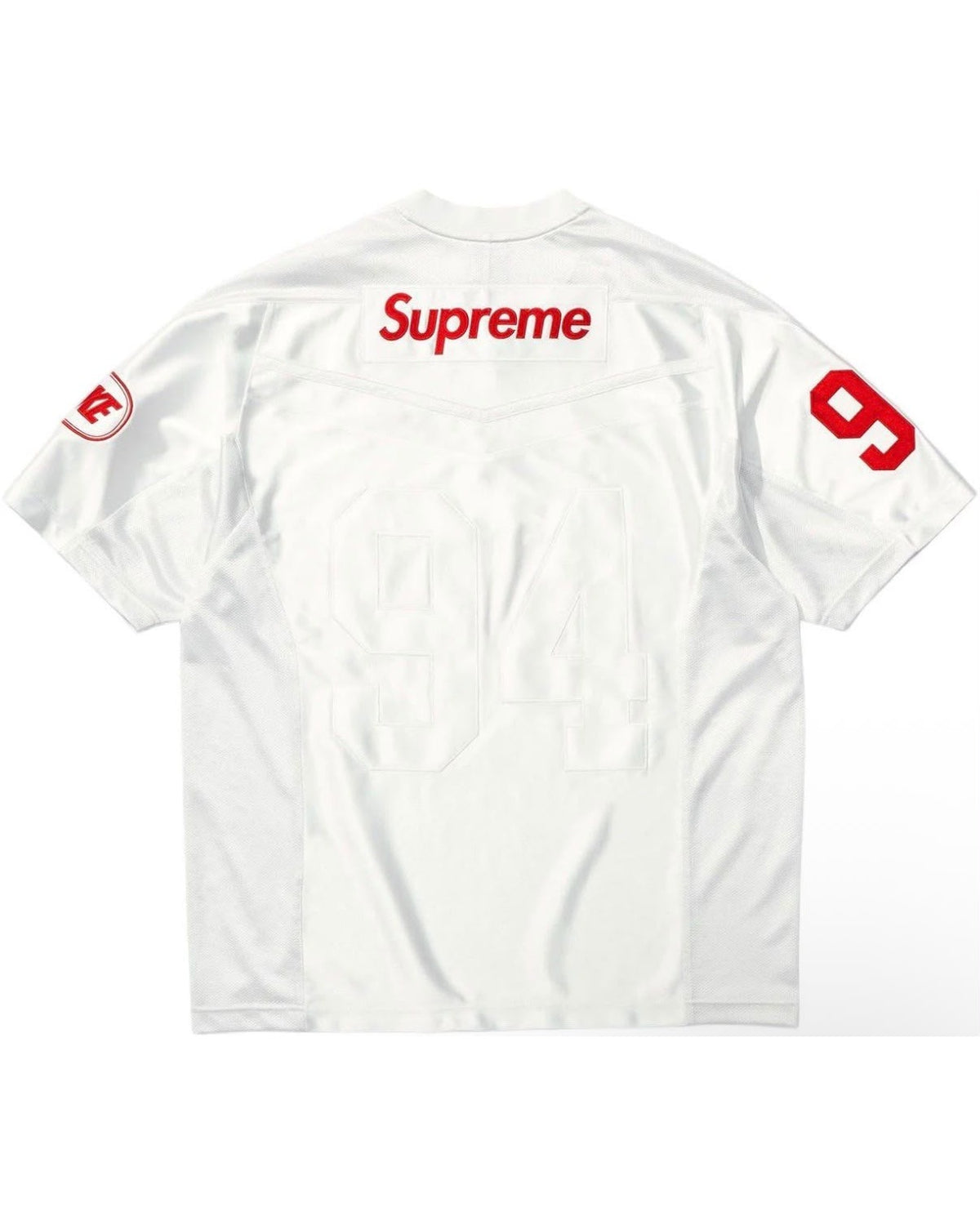 Supreme/Nike Football Jersey White - retro