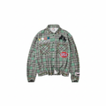 Valley Dreams camicia verde plaid fronte, taglia M