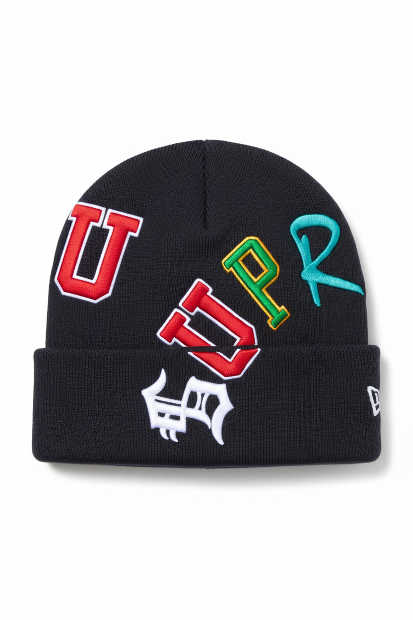 Supreme New Era®️ Arc Beanie – Blue