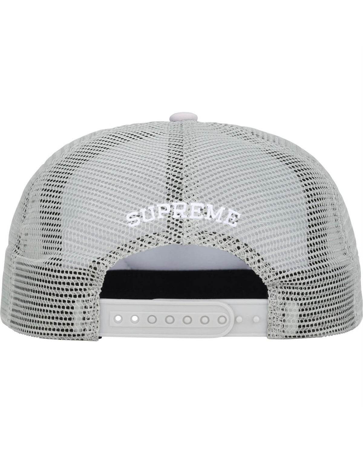 SUPREME AUTHORIZED MESH BACK 5-PANEL - BIANCO