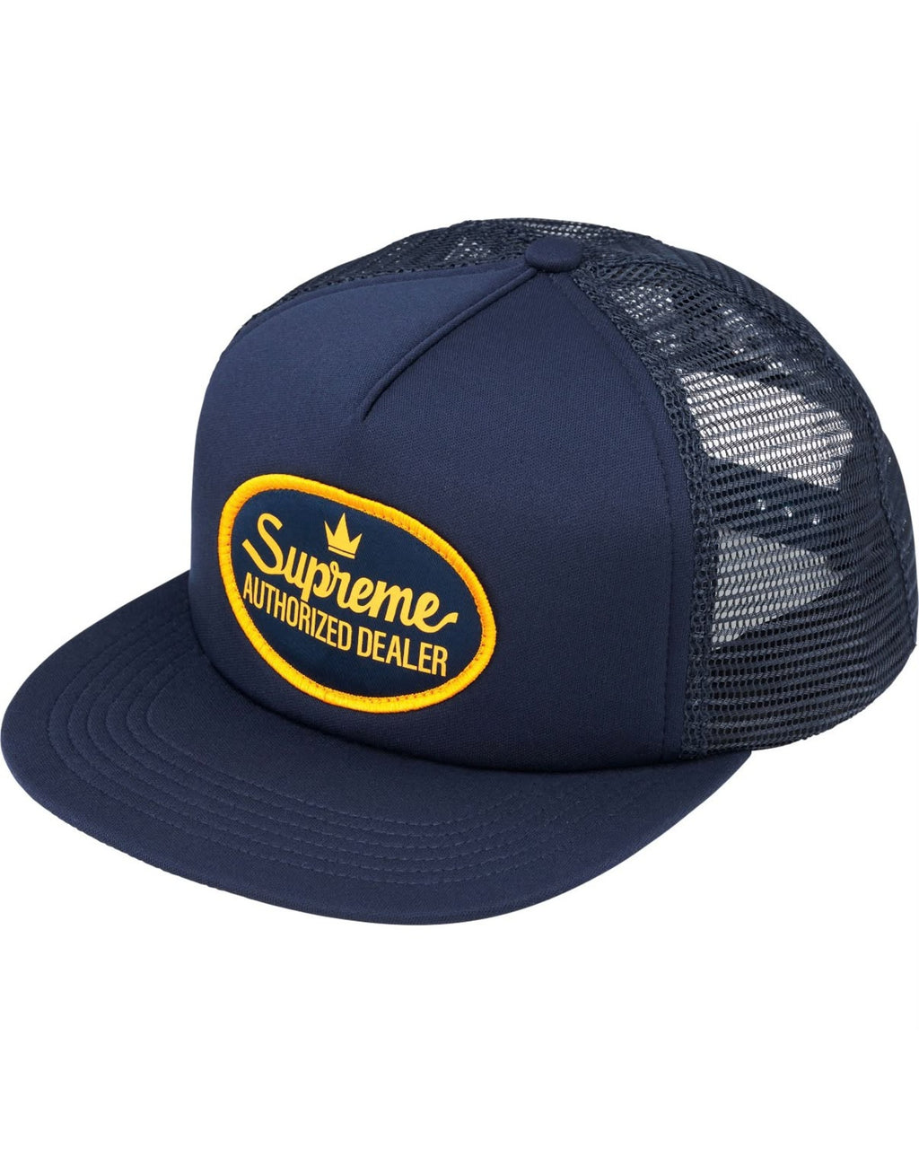 SUPREME AUTHORIZED MESH BACK 5-PANEL - BLU