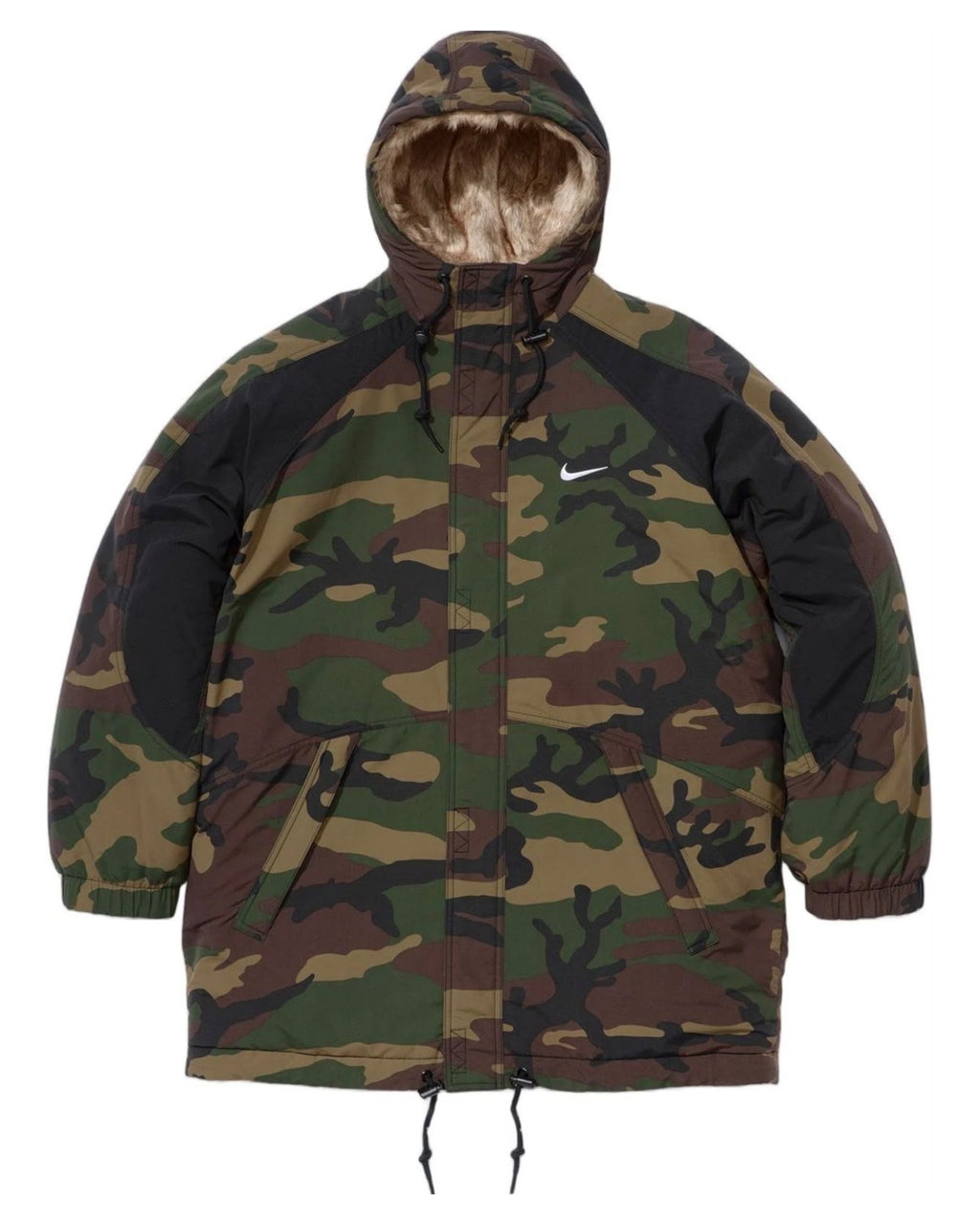 SUPREME/NIKE FUR REVERSIBILE PARKA - CAMO