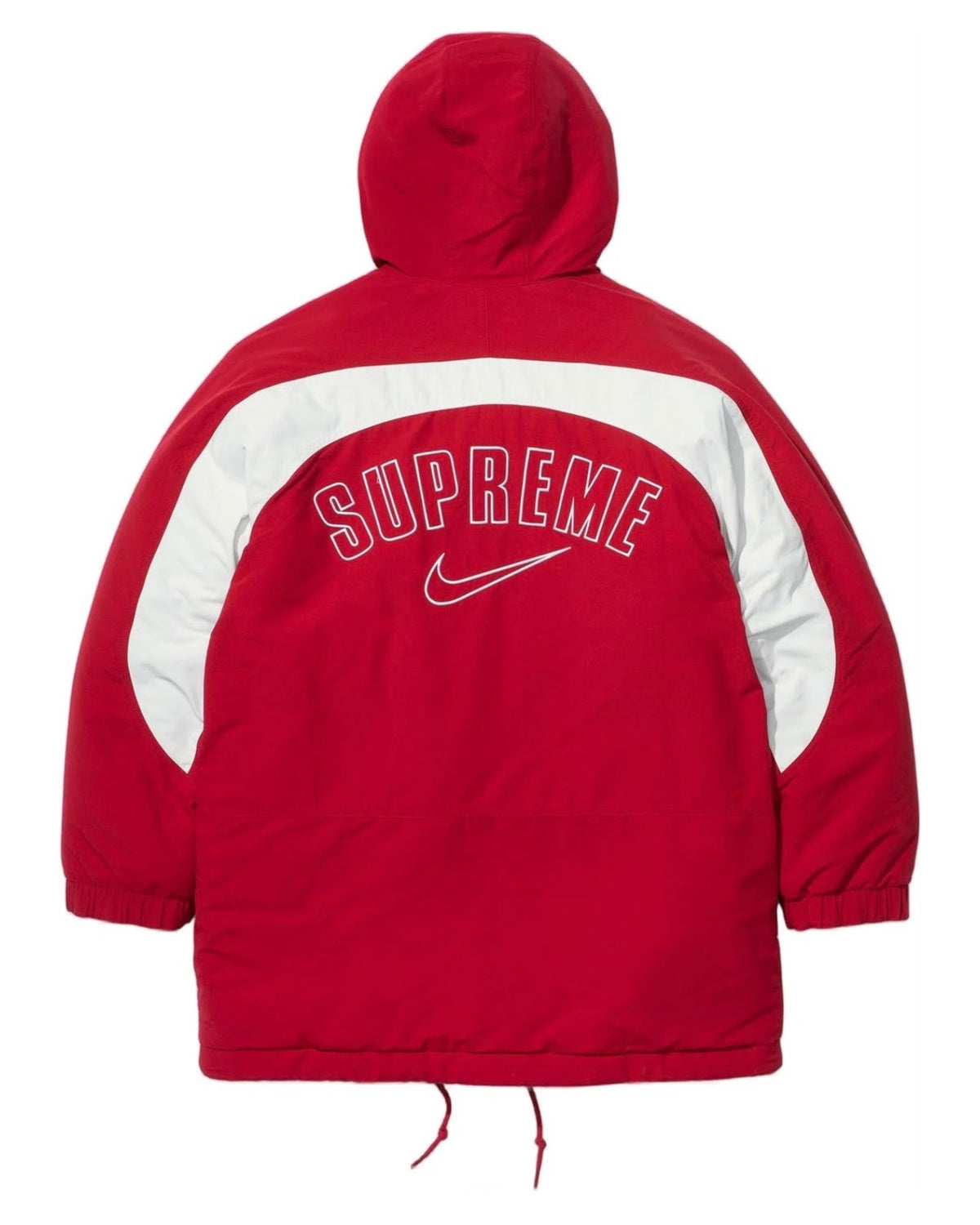 SUPREME/NIKE FUR REVERSIBILE PARKA - RED