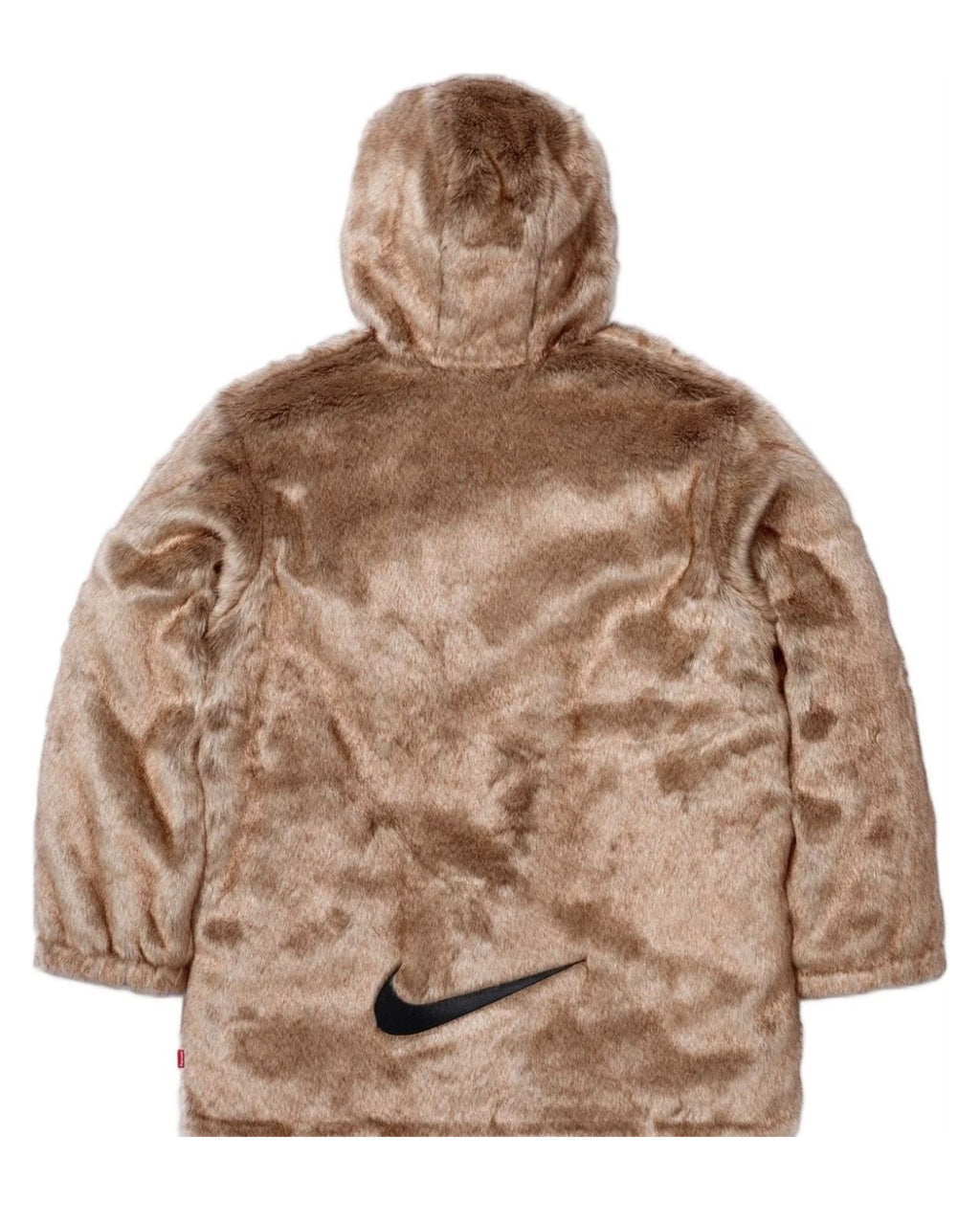 SUPREME/NIKE FUR REVERSIBILE PARKA - RED
