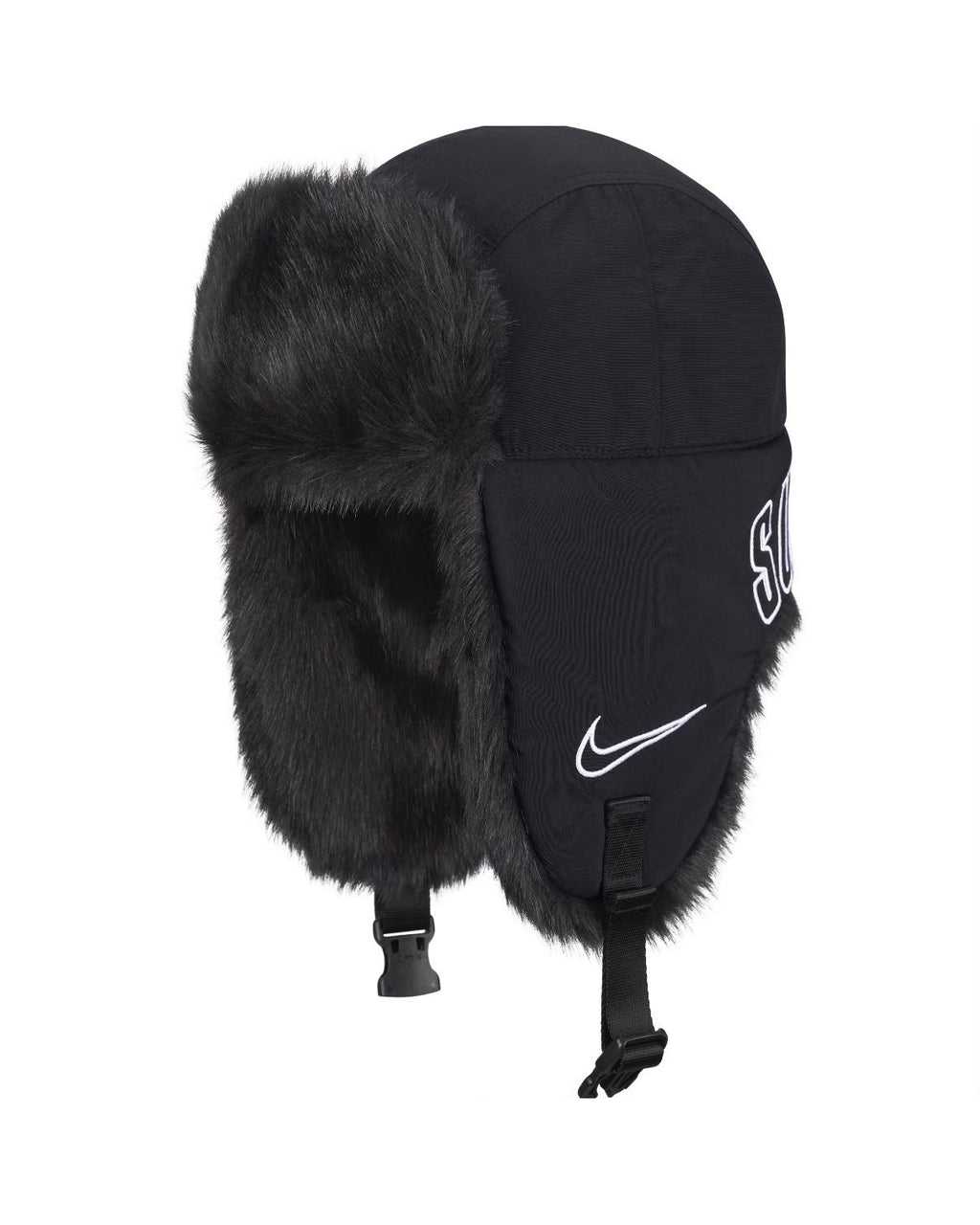 Supreme/Nike Trooper Heat Black - laterale