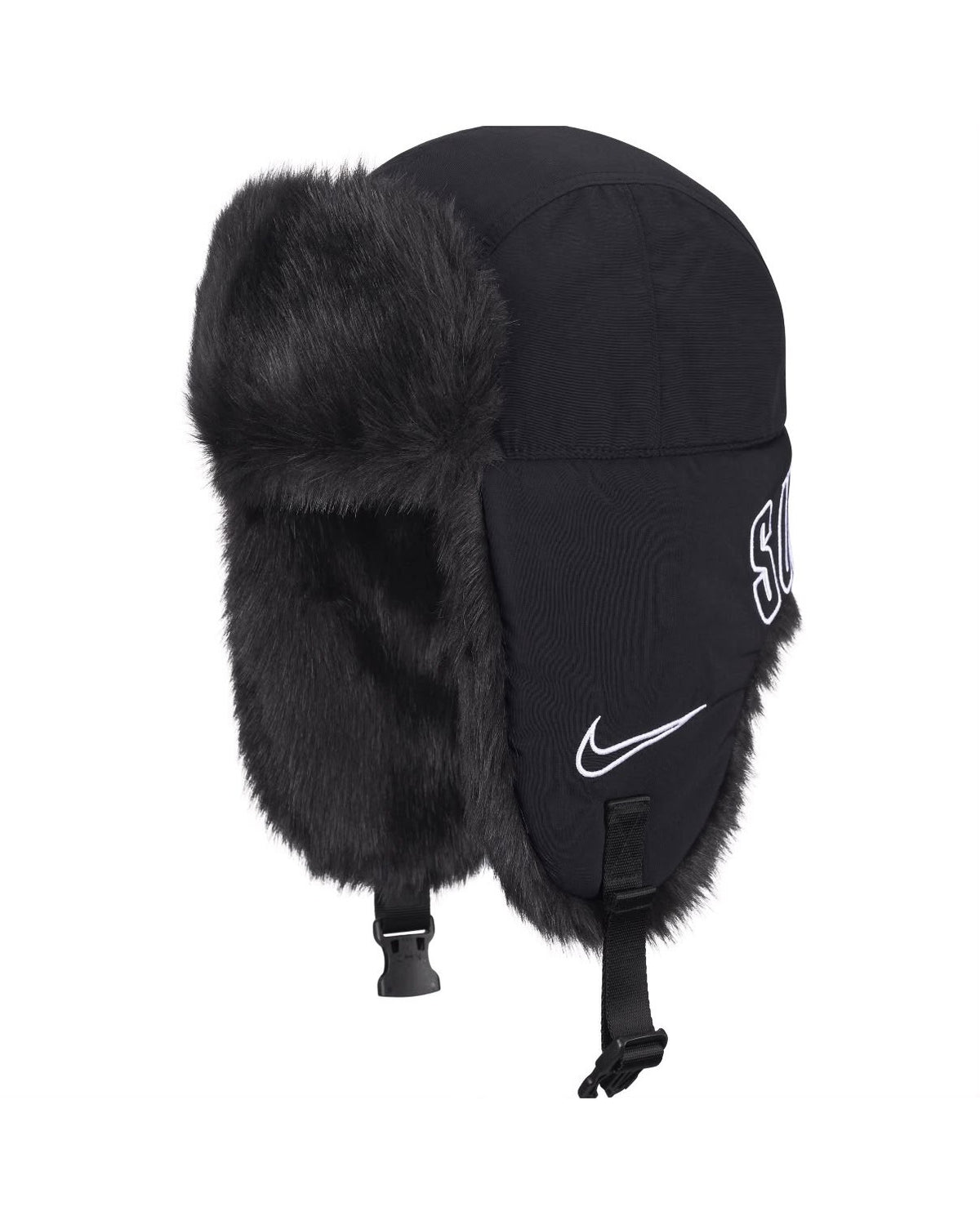 Supreme/Nike Trooper Heat Black - laterale